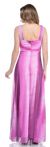 Empire Cut Multi-colored Formal Dress with Sash back
